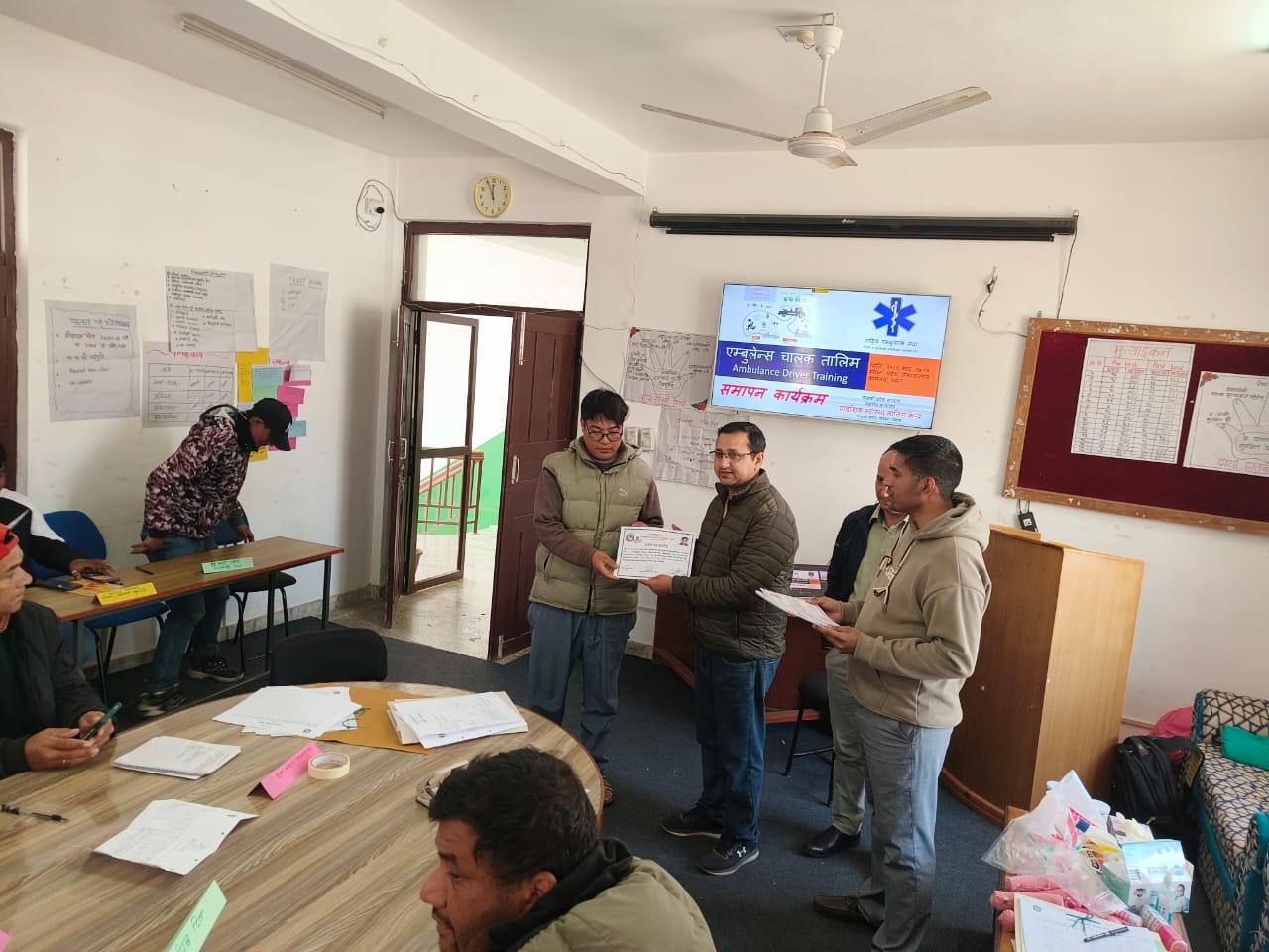 Pre Hospital Care तालिम @ पर्बत